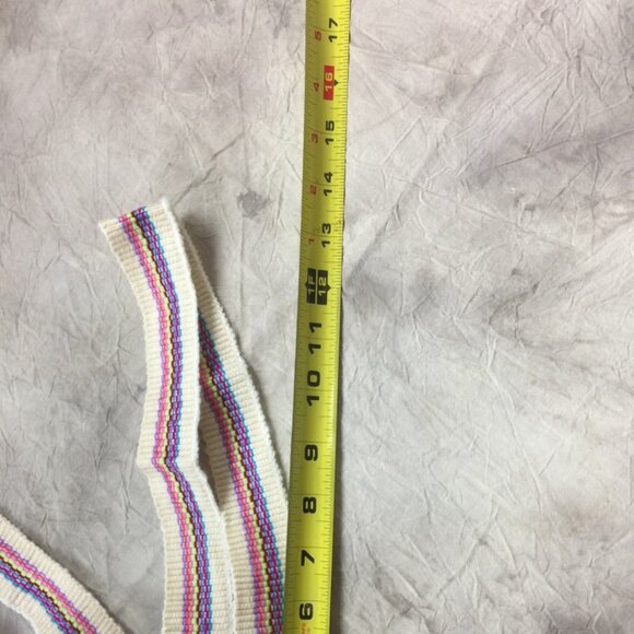 Pinzon Backpack Colorful Woven Fabric Rainbow Pride Pocket Soft Made in Mexico - Picture 7 of 14